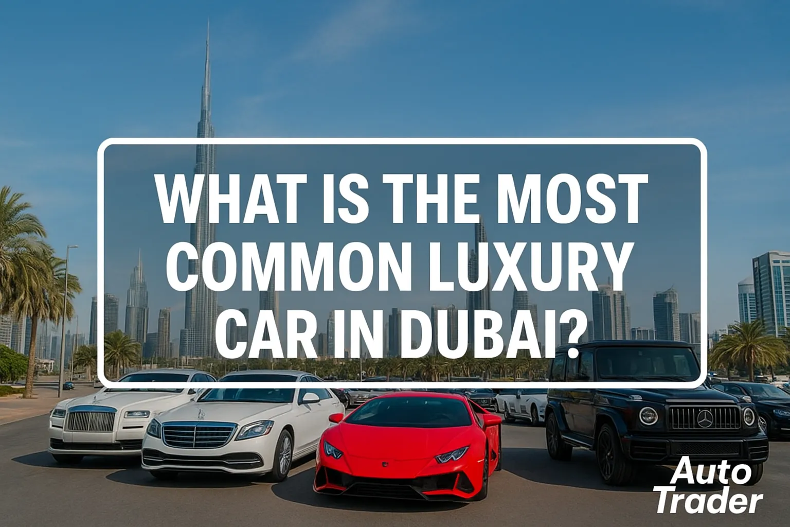 Most Common Luxury Car in Dubai | Auto Trader UAE | Auto Trader UAE