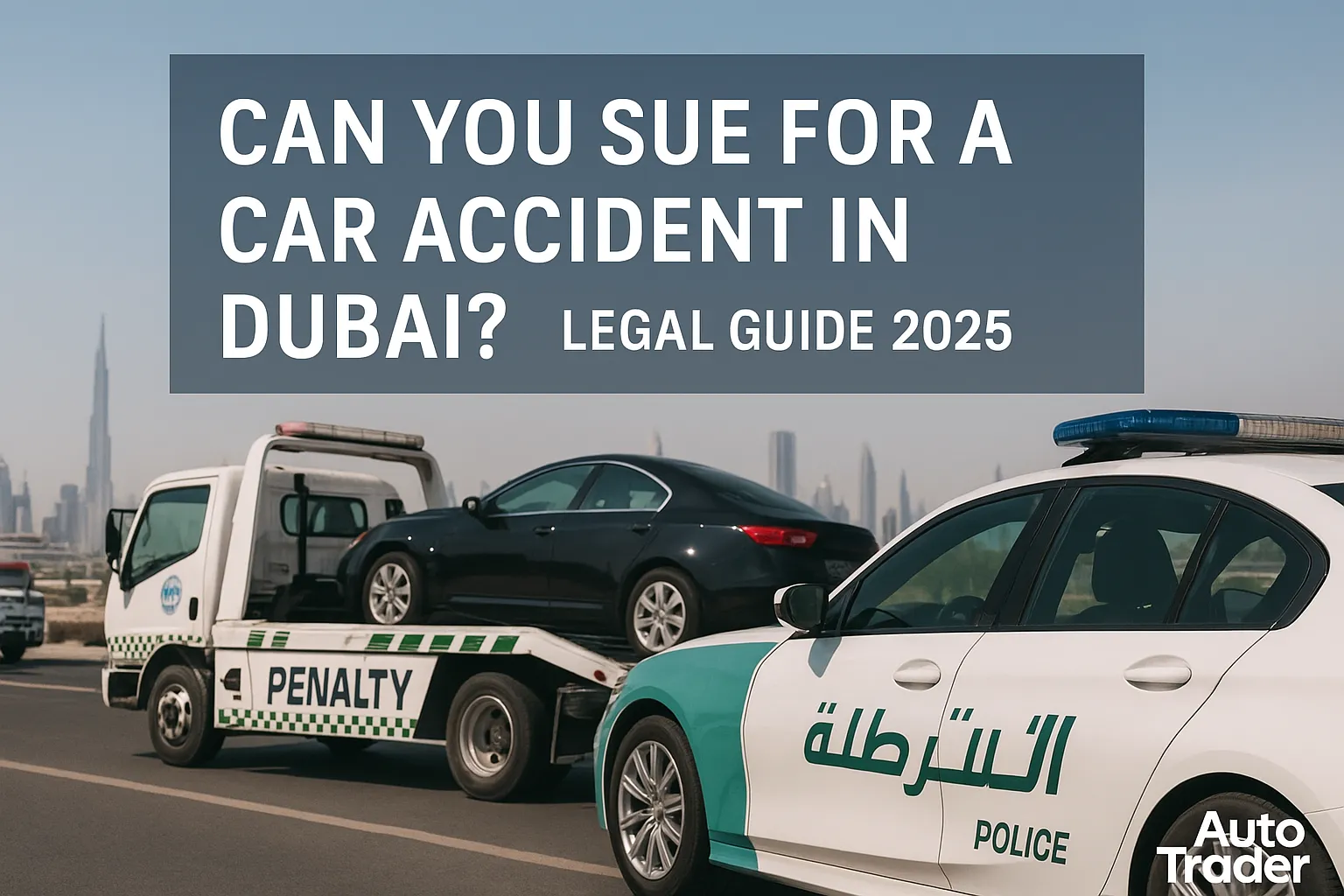 Can You Sue for a Car Accident in Dubai? Legal Guide 2025 | Auto Trader UAE