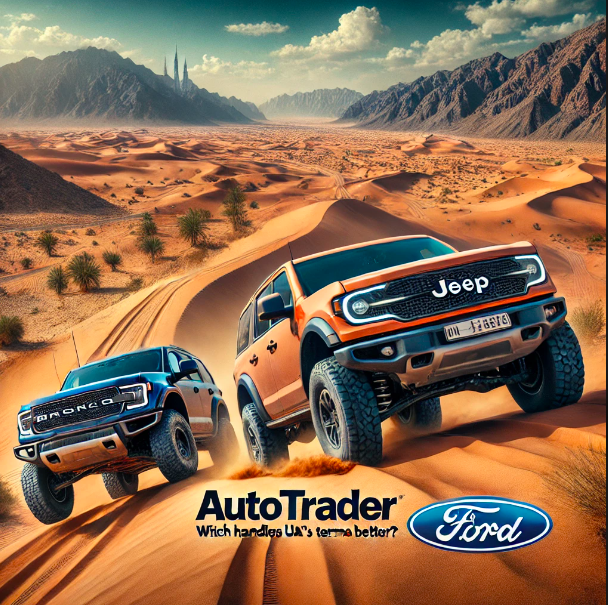 Jeep Wrangler vs. Ford Bronco: Which Off-Road SUV Handles UAE’s Terrain Better? | Auto Trader UAE