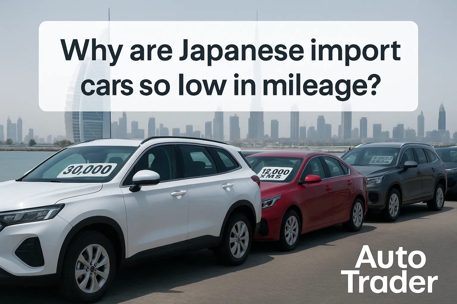 Why Japanese Import Cars Have Low Mileage | Auto Trader UAE | Auto Trader UAE