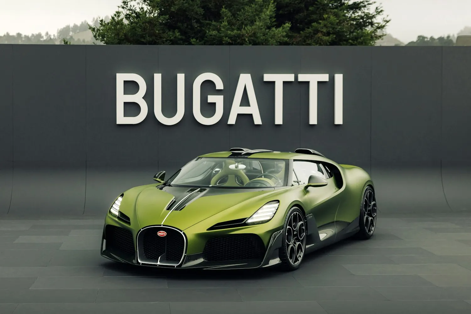 Bugatti Brouillard by Programme Solitaire Debuts at The Quail | Auto Trader UAE