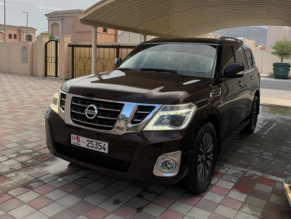 2017 Nissan Patrol LE Platinum city