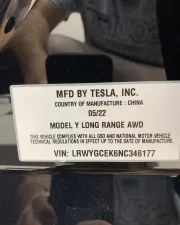 2022 Tesla Model Y Long Range