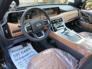 2025 Nissan Patrol LE Platinum city