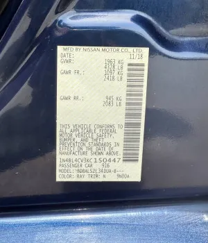 2019 Nissan Altima SR