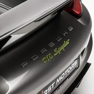 2015 بورش 918 سبايدر