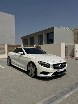 2017 مرسيدس-بنز الفئة - S S560 Cabriolet