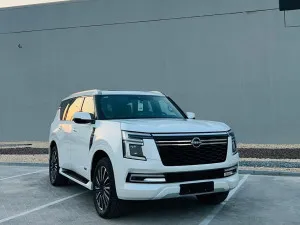2026 Nissan Patrol LE Platinum city