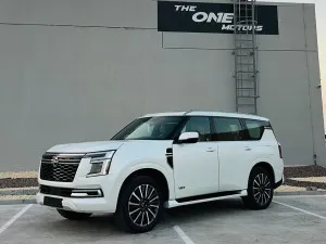 2026 Nissan Patrol LE Platinum city
