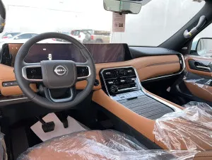 2026 Nissan Patrol LE Platinum city