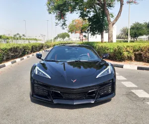 2024 CHEVROLET CORVETTE Z06 3LZ WITH WARRANTY, V8 5.5L  PETROL (670 HP) . HARD TOP CONVERTIBLE, AUTOMATIC  . ALL WHEEL DRIVE . 2 SEATS . 2 DOORS