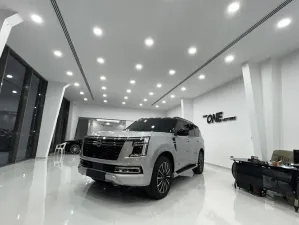 2025 Nissan Patrol LE Platinum city