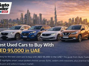 Line-up of popular used cars in the UAE suitable for a 95,000 AED budget