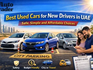 Lineup of popular used compact cars suitable for new drivers in the UAE