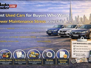 Line-up of reliable used sedans and hatchbacks suitable for low-maintenance ownership in the UAE