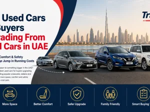 Line-up of popular used sedans and SUVs suitable for upgrading from small cars in the UAE