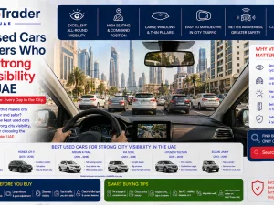 Used compact SUV with high driving position and good city visibility in the UAE