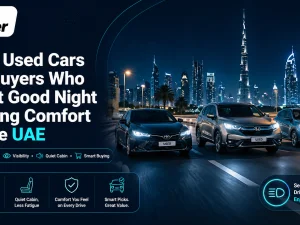 Best used cars for comfortable night driving in the UAE highway at night