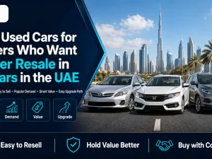 Best used cars with strong 2-year resale value in the UAE