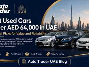 Best used cars under AED 64,000 in UAE parked in a row