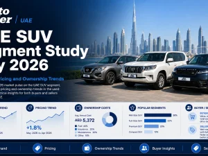 Used SUVs in the UAE market – May 2026 segment study