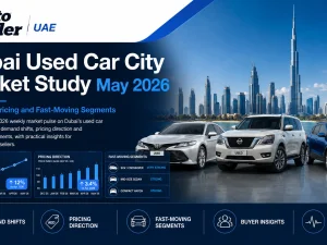 Used car market in Dubai, May 2026 – overview of SUV, sedan and EV demand