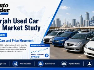 Sharjah Used Car City budget cars market view in May 2026