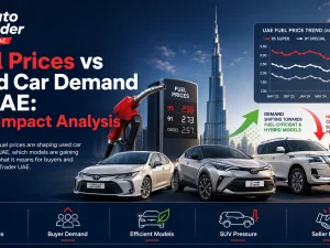 Fuel prices vs used car demand in UAE market analysis