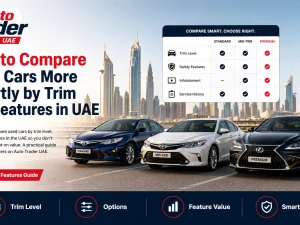 Used cars in UAE compared by trim and features on Auto Trader UAE