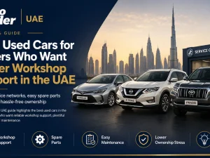 Used cars with strong workshop support in the UAE