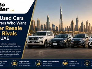 Lineup of popular used cars in the UAE that hold strong resale value compared with rivals