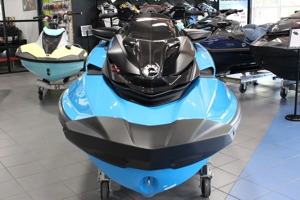 2026 Sea Doo RXP-X™ 325 iBR Gulfstream Blue Premium thumbnail 2