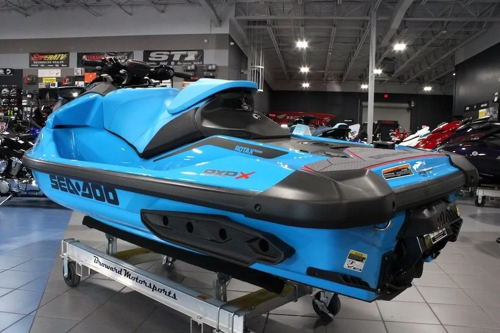 2026 Sea Doo RXP-X™ 325 iBR Gulfstream Blue Premium thumbnail 5