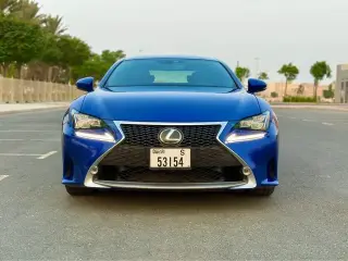 2015 Lexus RC في Dubai سيارة مستعملة