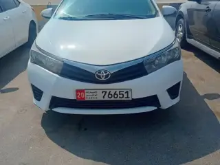 2014 Toyota Corolla in Abu Dhabi used car