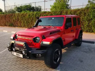 2019 Jeep Wrangler Unlimited في Ajman سيارة مستعملة