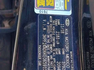 2019 Kia Forte FE