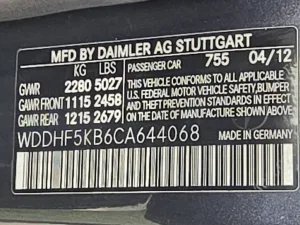 2012 Mercedes-Benz E-Class E 350