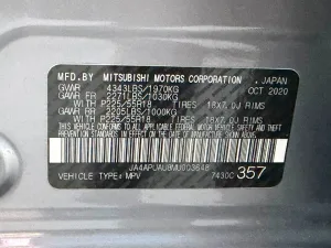 2021 Mitsubishi Outlander SEL Black Edition