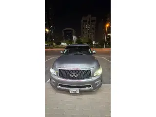 2017 Infiniti QX80 في Dubai سيارة مستعملة